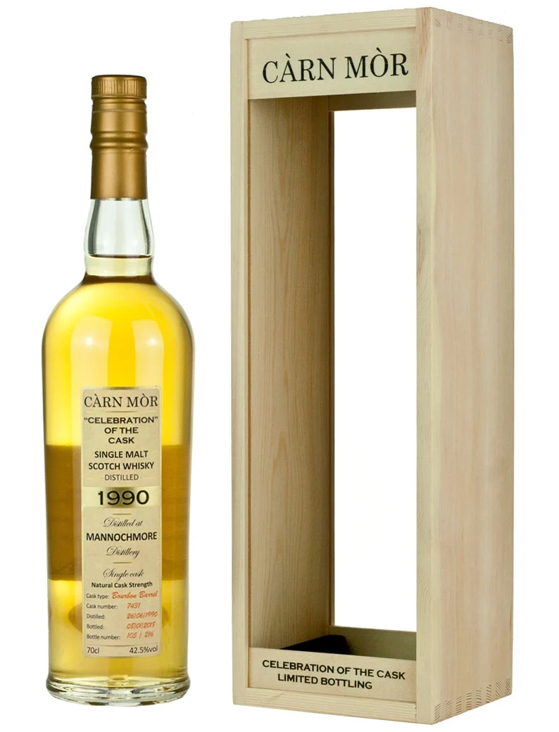 Mannochmore 27 Year Old 1990 Carn Mor Celebration