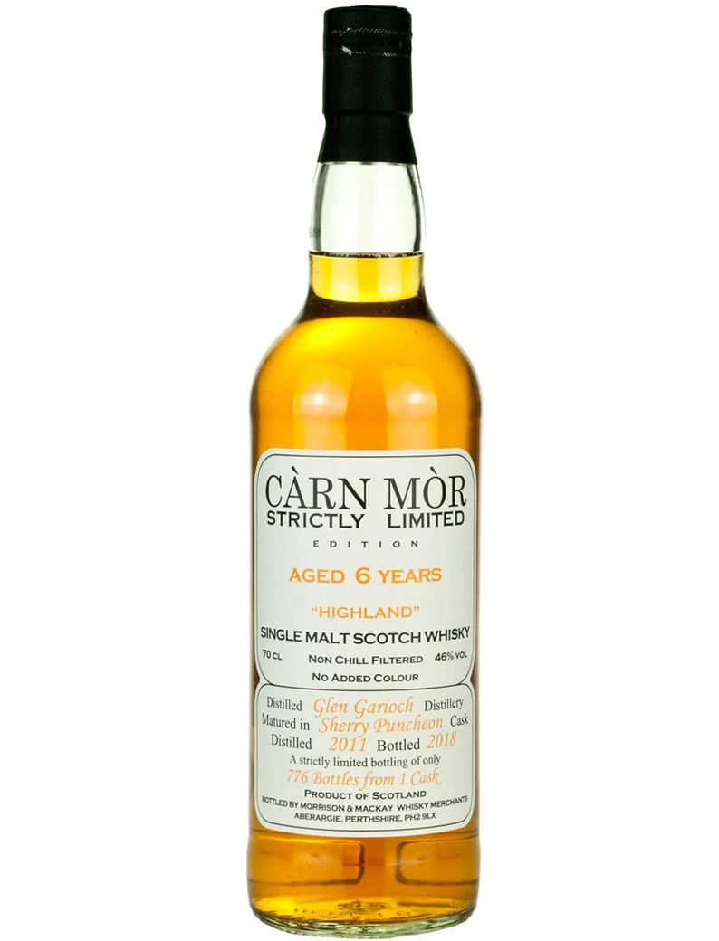 Glen Garioch 6 Year Old 2011 Carn Mor Strictly