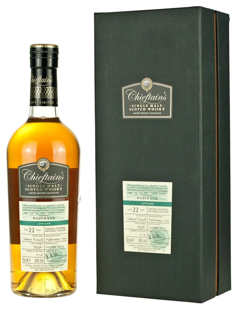 Rosebank 22 Year Old 1990 Chieftan's