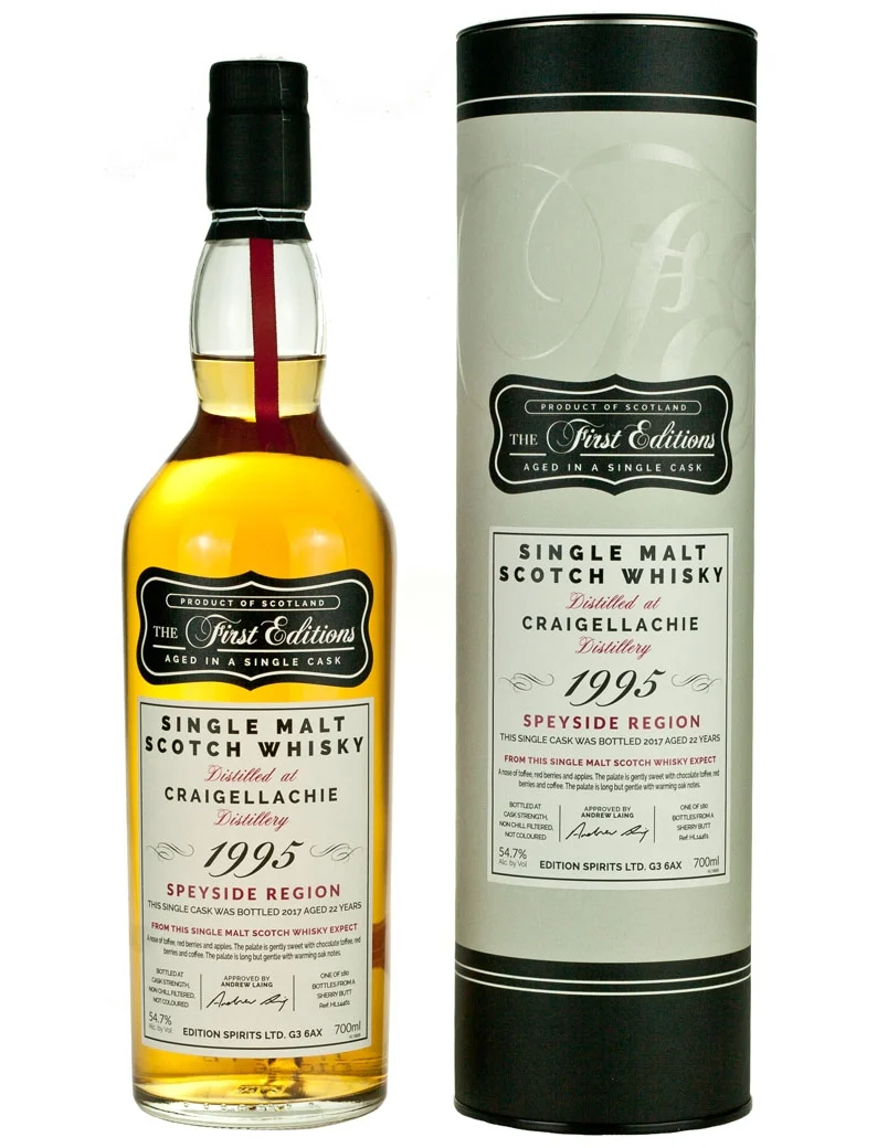 Craigellachie 22 Year Old 1995 First Editions
