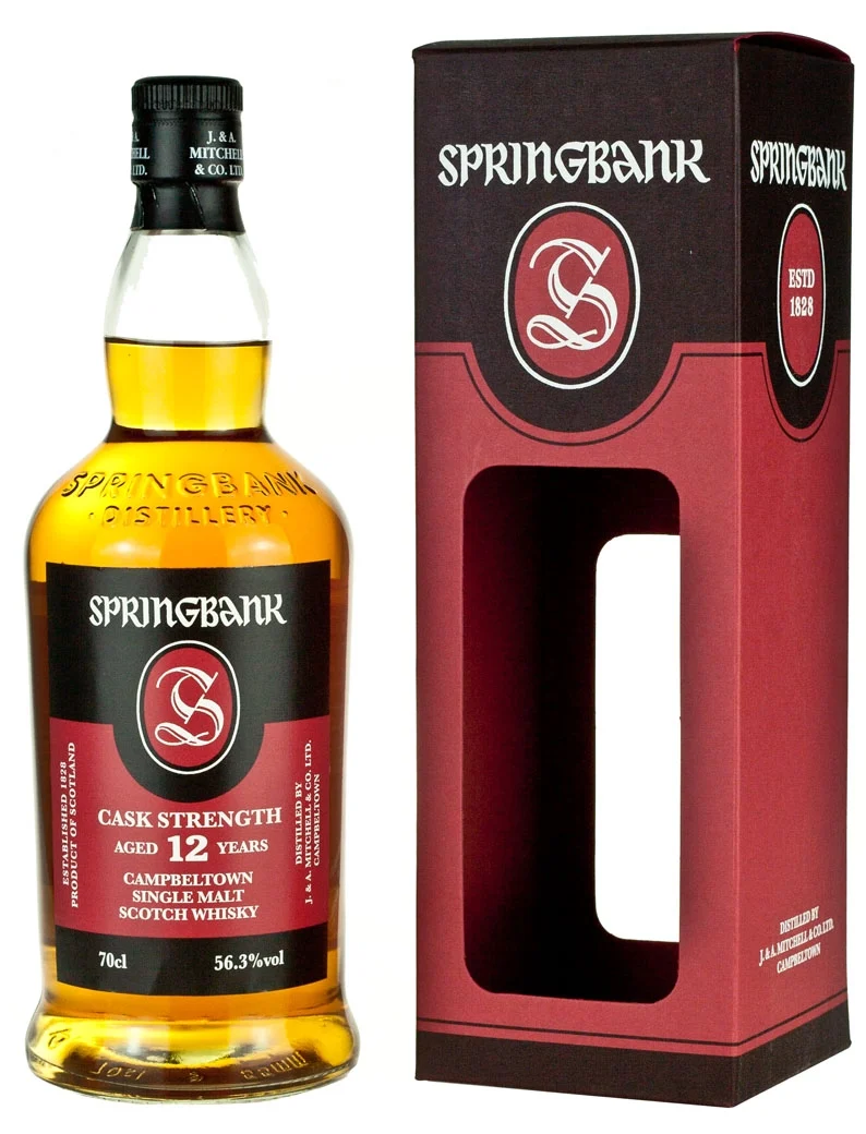 Springbank 12 Year Old Cask Strength 56.3%