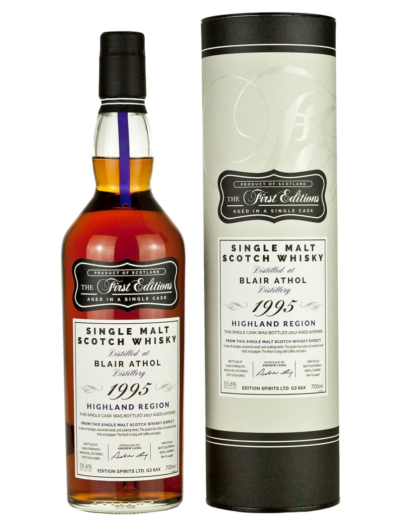 Blair Athol 22 Year Old 1995 First Editions