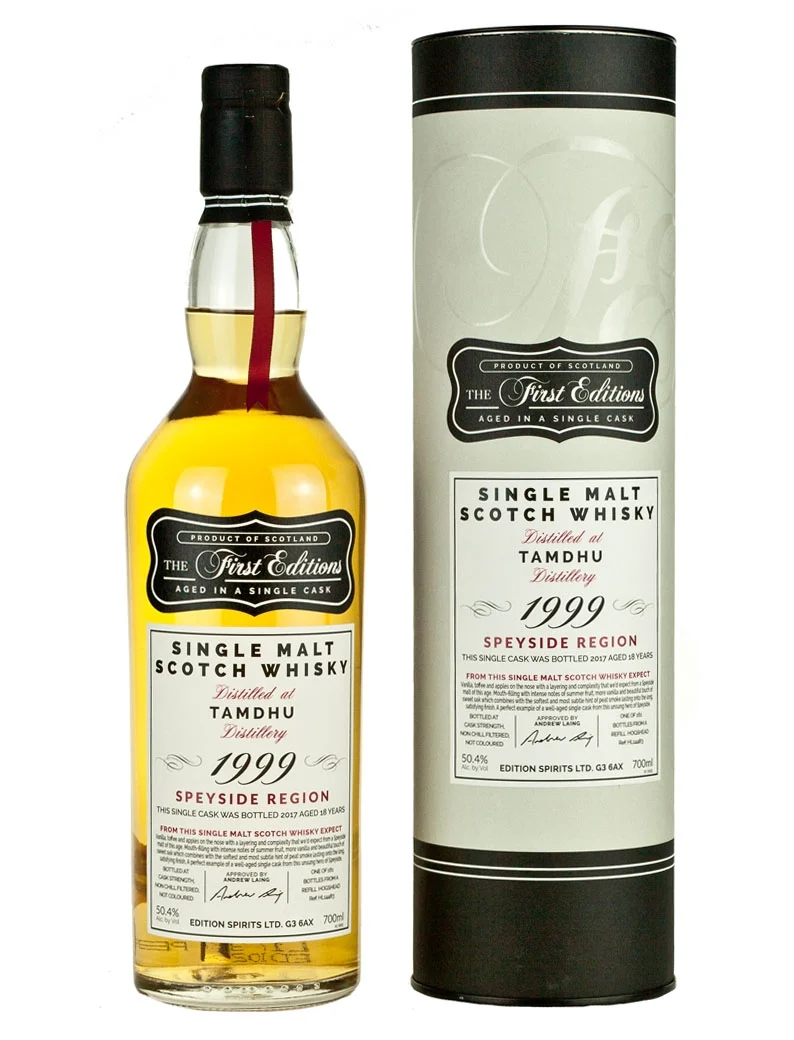 Tamdhu 18 Year Old 1999 First Editions