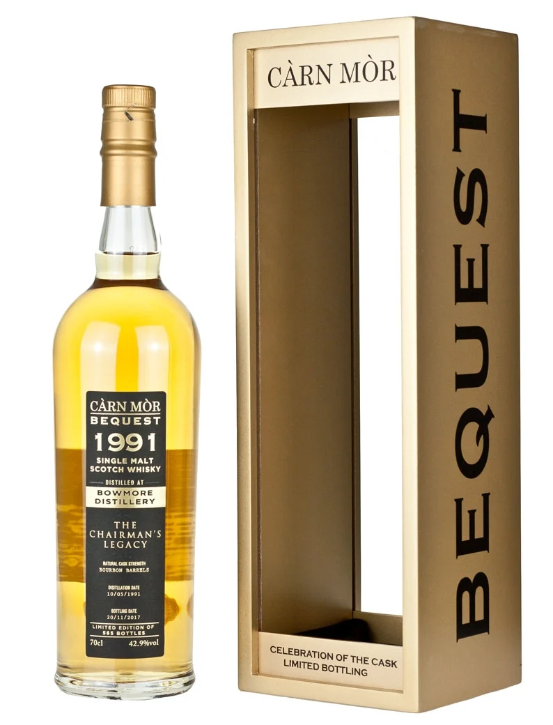 Bowmore 26 Year Old 1991 Carn Mor The Chairman's Legacy