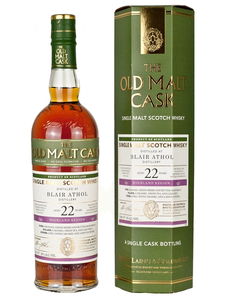 Blair Athol 22 Year Old 1995 Old Malt Cask