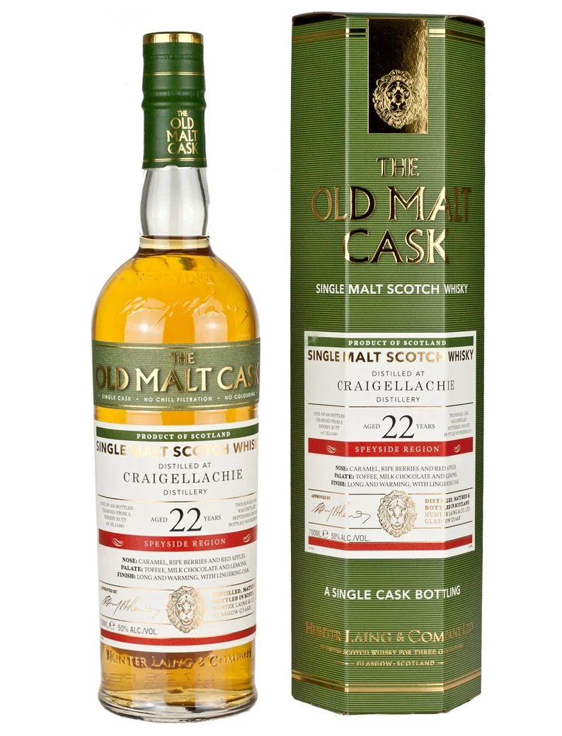 Craigellachie 22 Year Old 1995 Old Malt Cask