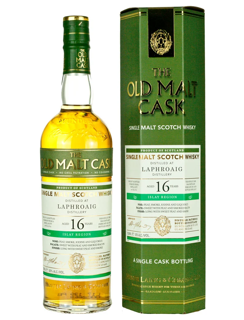Laphroaig 16 Year Old 2001 Old Malt Cask