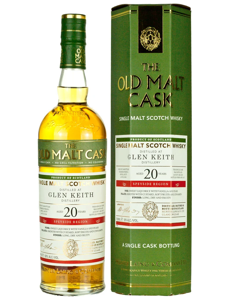 Glen Keith 20 Year Old 1996 Old Malt Cask