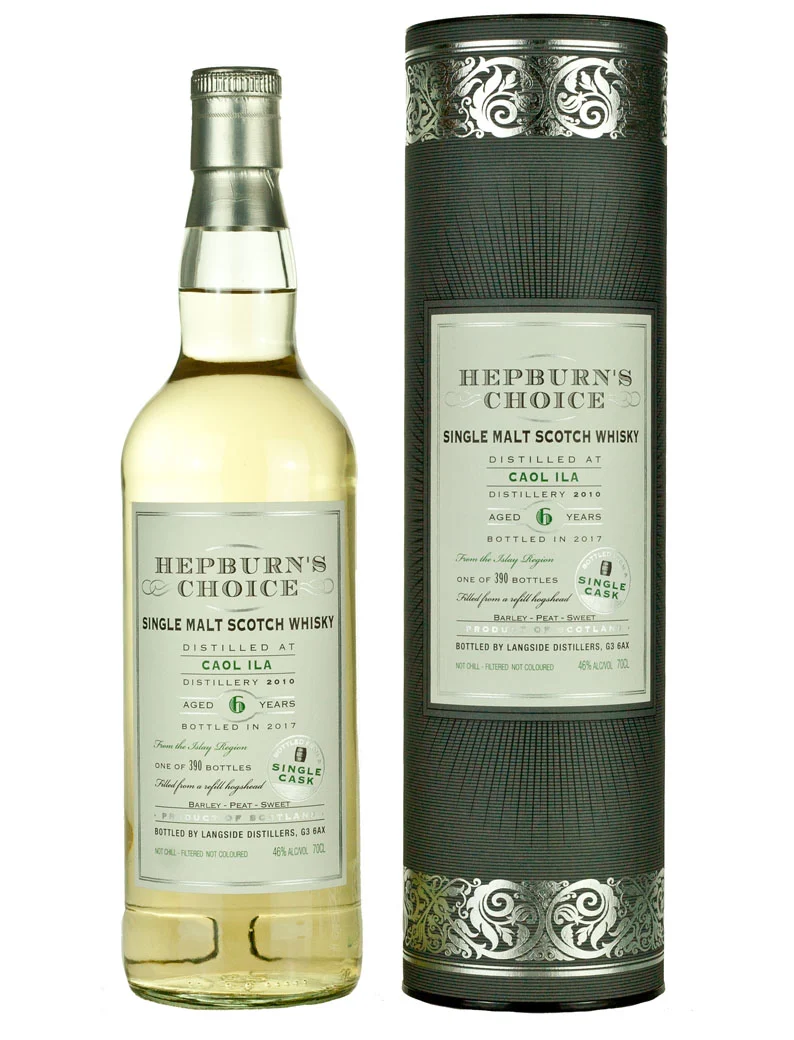 Caol Ila 6 Year Old 2010 Hepburn's Choice