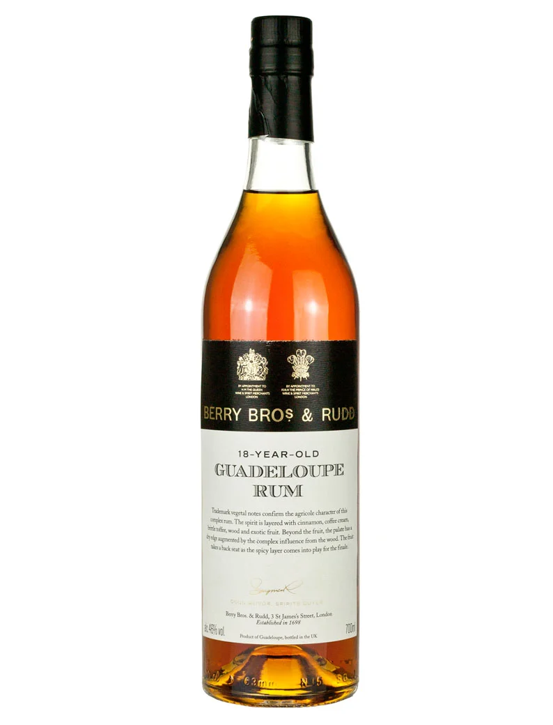 Mystery Rum Guadeloupe 18 Year Old 1998 Berry Bros