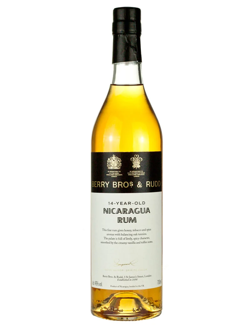 Mystery Rum Nicaragua 14 Year Old 2002 Berry Bros