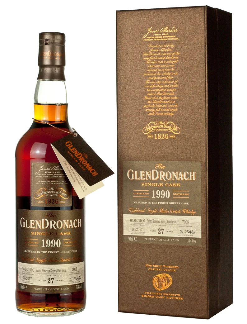 Glendronach 27 Year Old 1990 Batch 15