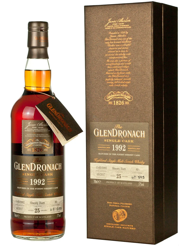 Glendronach 25 Year Old 1992 Batch 15