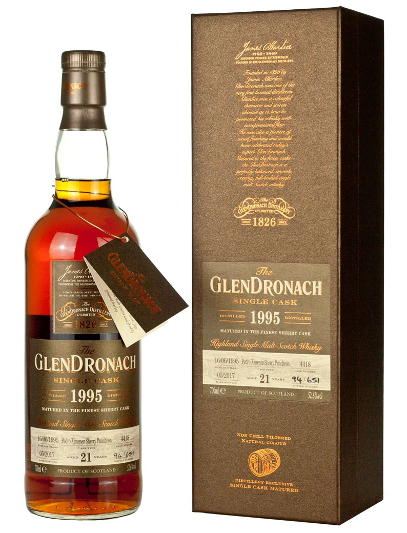 Glendronach 21 Year Old 1995 Batch 15