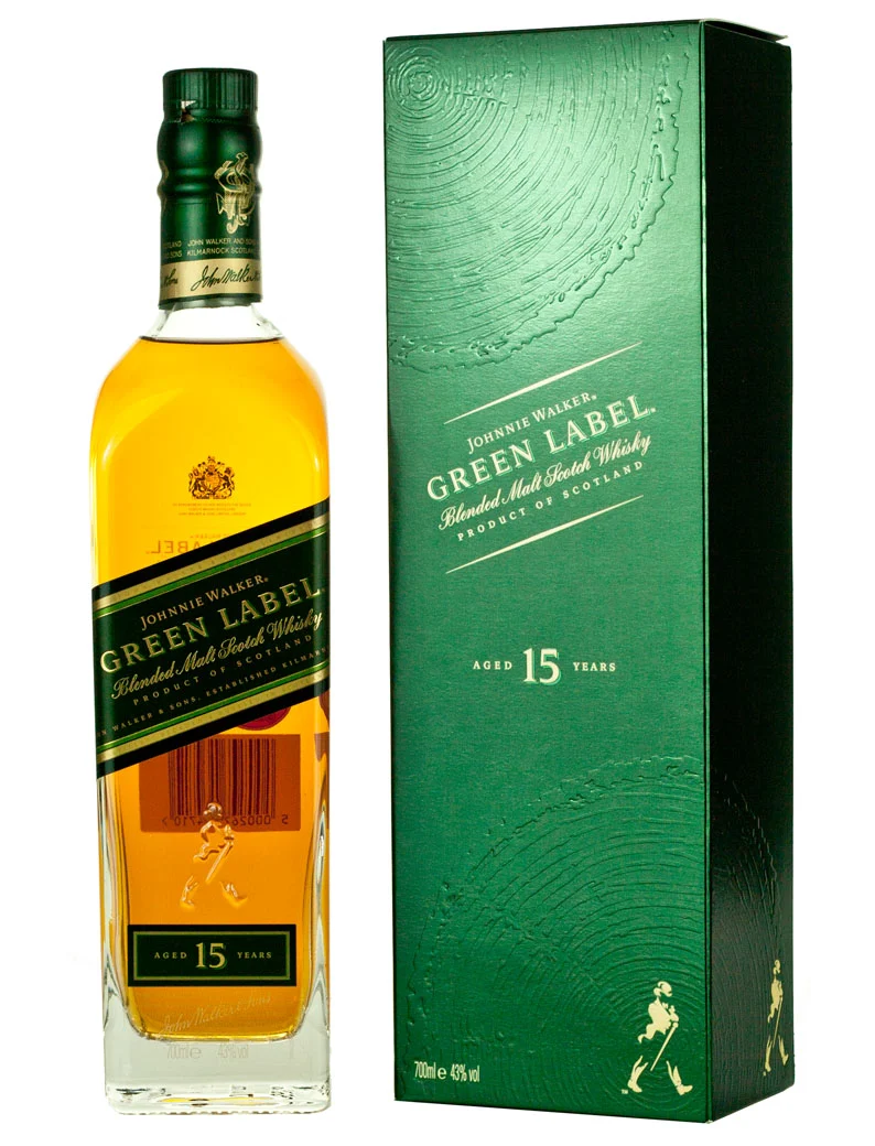 Blended Scotch Johnnie Walker Green Label 15 Year Old