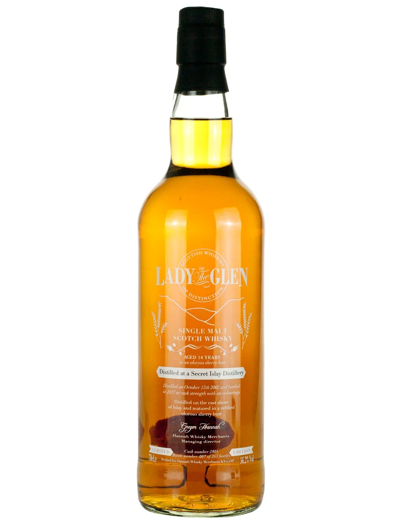 Bunnahabhain Secret Islay 14 Year Old 2002 Lady of The Glen