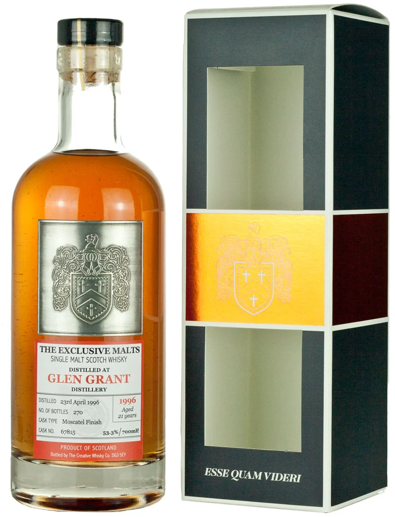 Glen Grant 21 Year Old 1996 Exclusive Malts