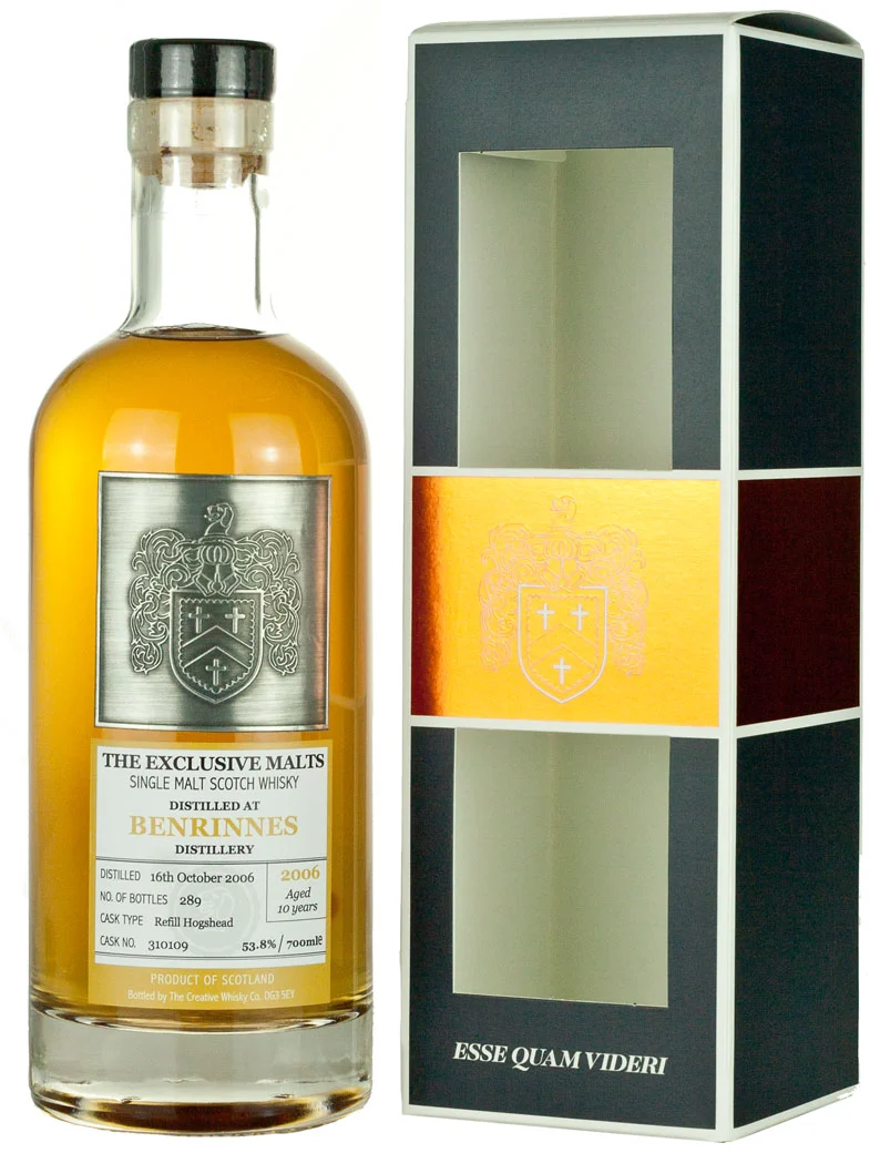 Benrinnes 10 Year Old 2006 Exclusive Malts