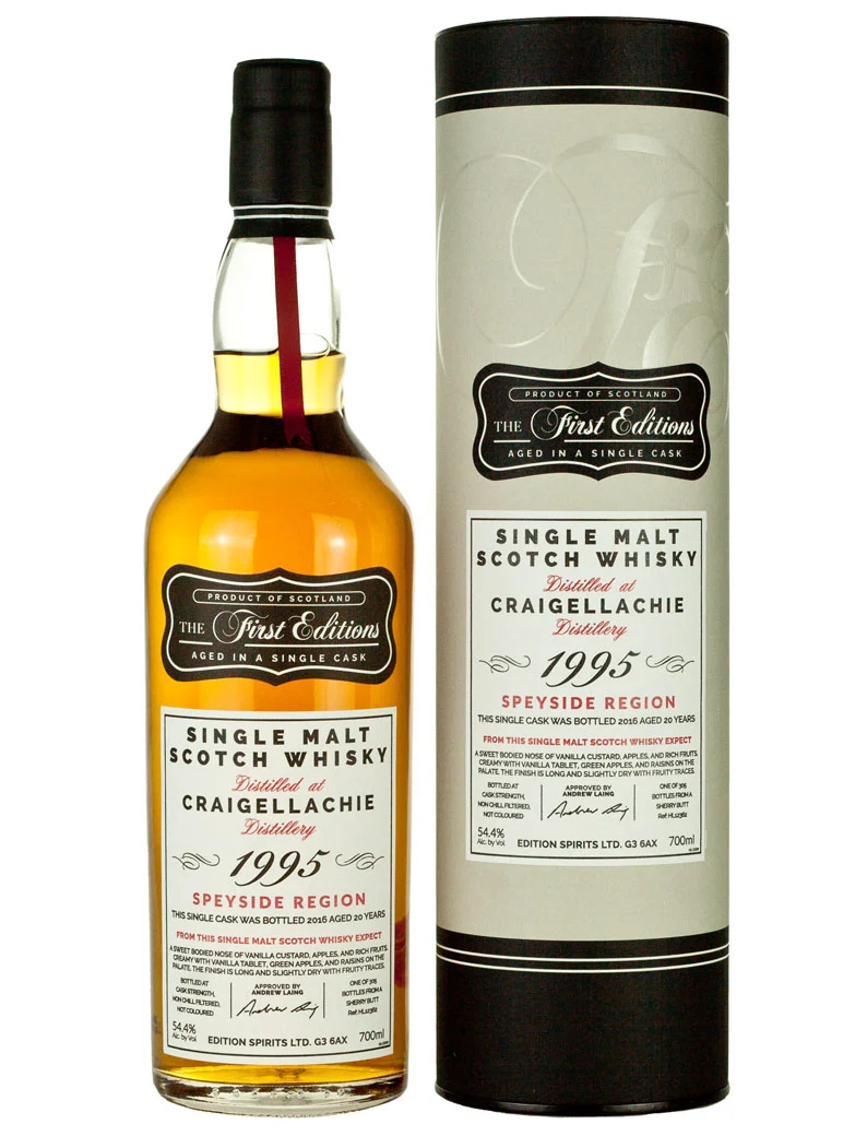 Craigellachie 20 Year Old 1995 First Editions