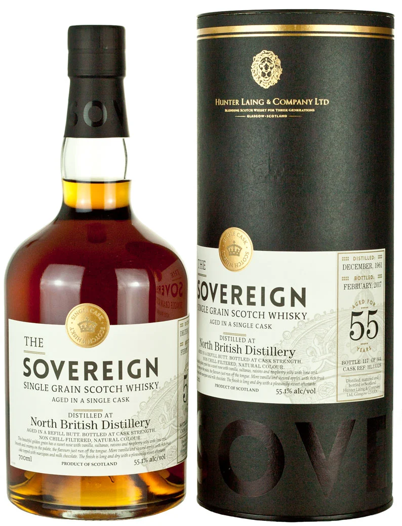North British 55 Year Old 1961 Sovereign