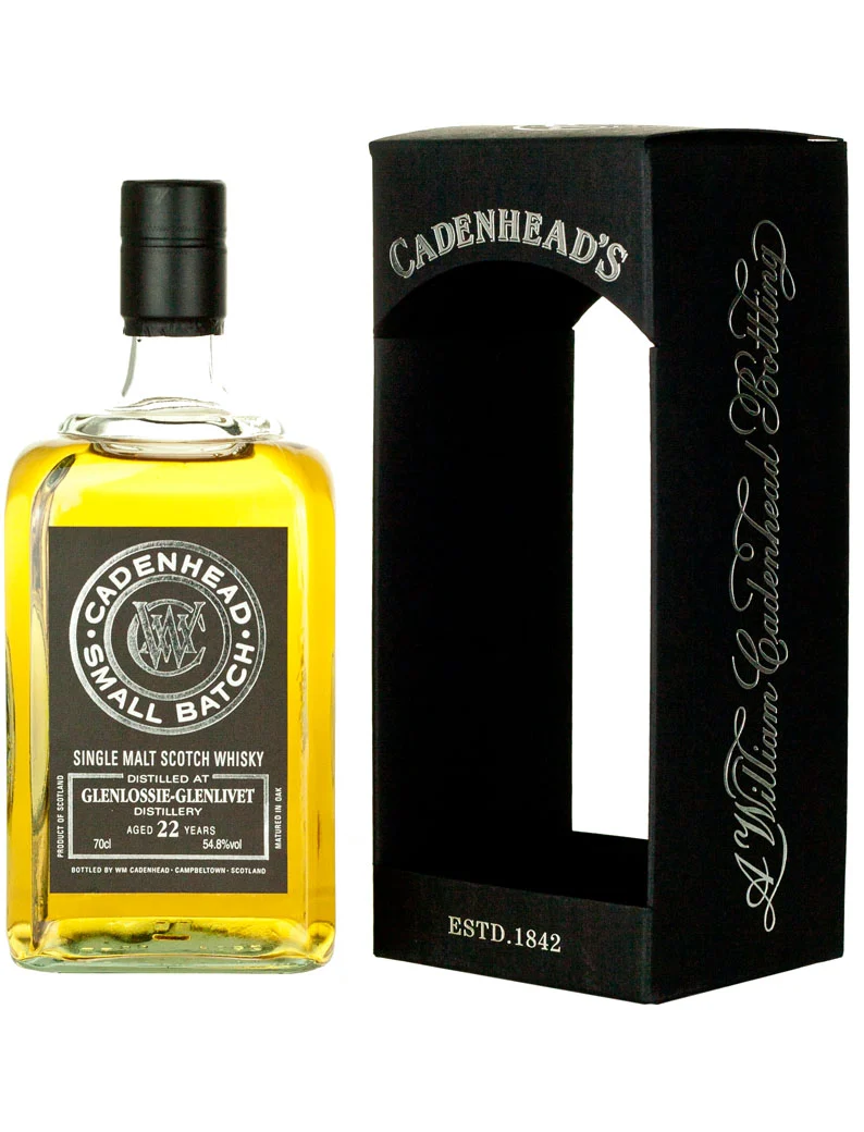 Glenlossie 22 Year Old Old 1993 Cadenhead's Small Batch