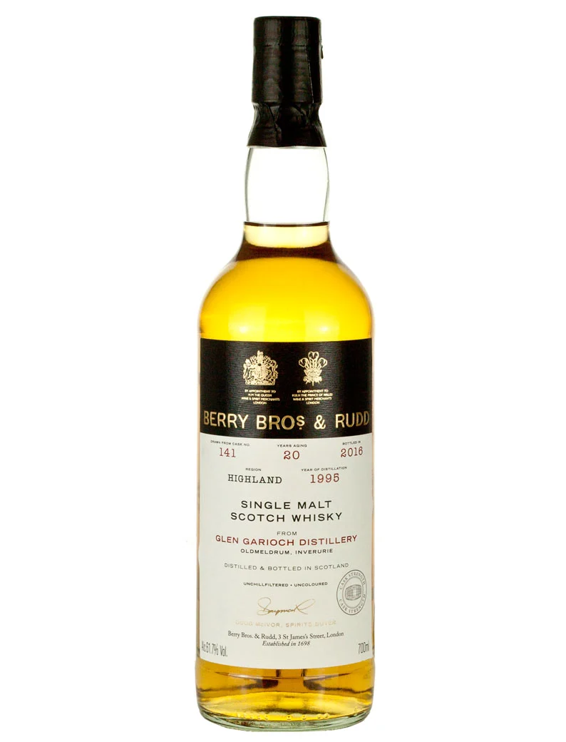 Glen Garioch 20 Year Old 1995 Berry Bros & Rudd