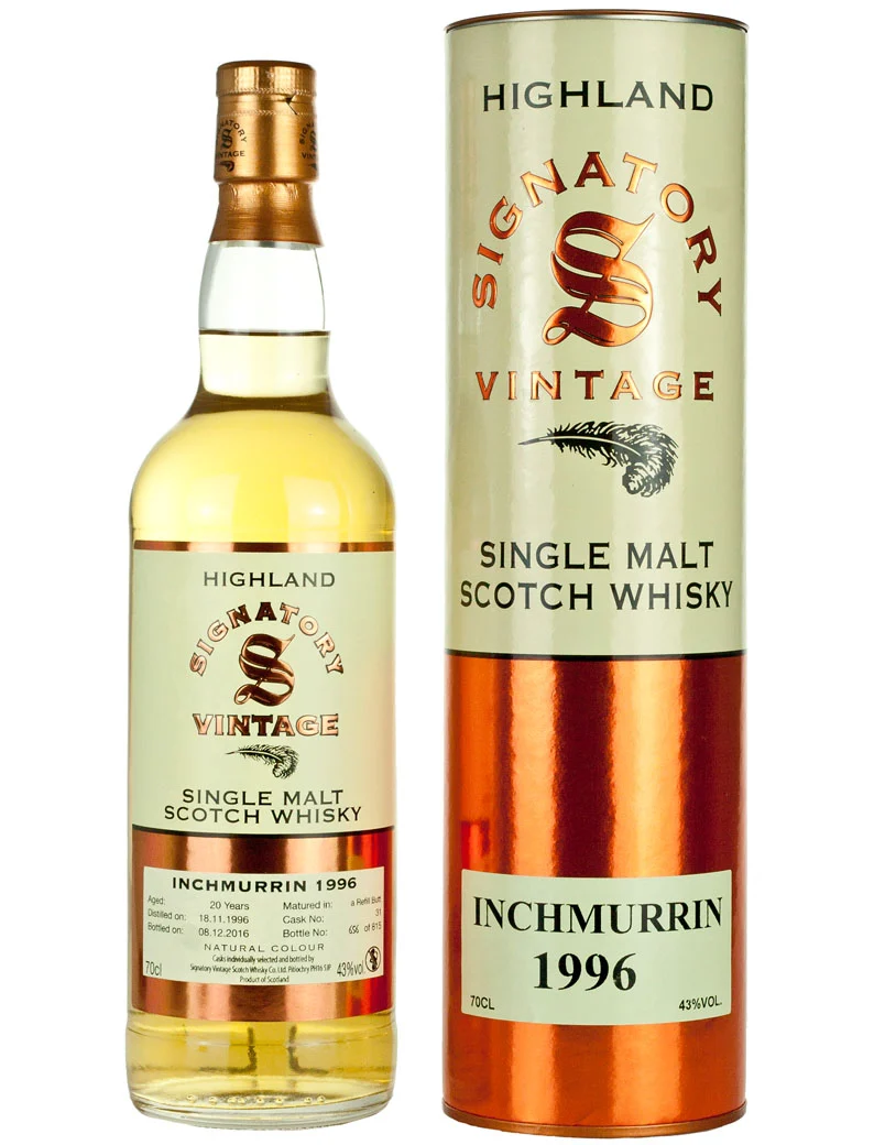 Inchmurrin 20 Year Old 1996 Signatory