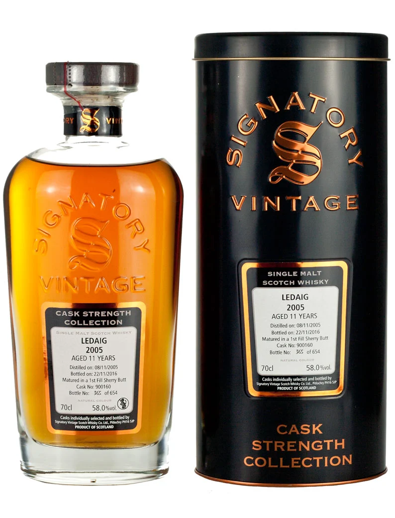 Ledaig (Tobermory) 11 Year Old 2005 Signatory