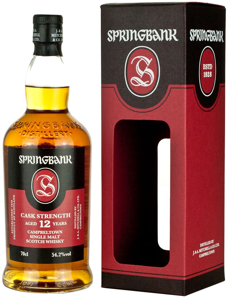 Springbank 12 Year Old Cask Strength 54.2%
