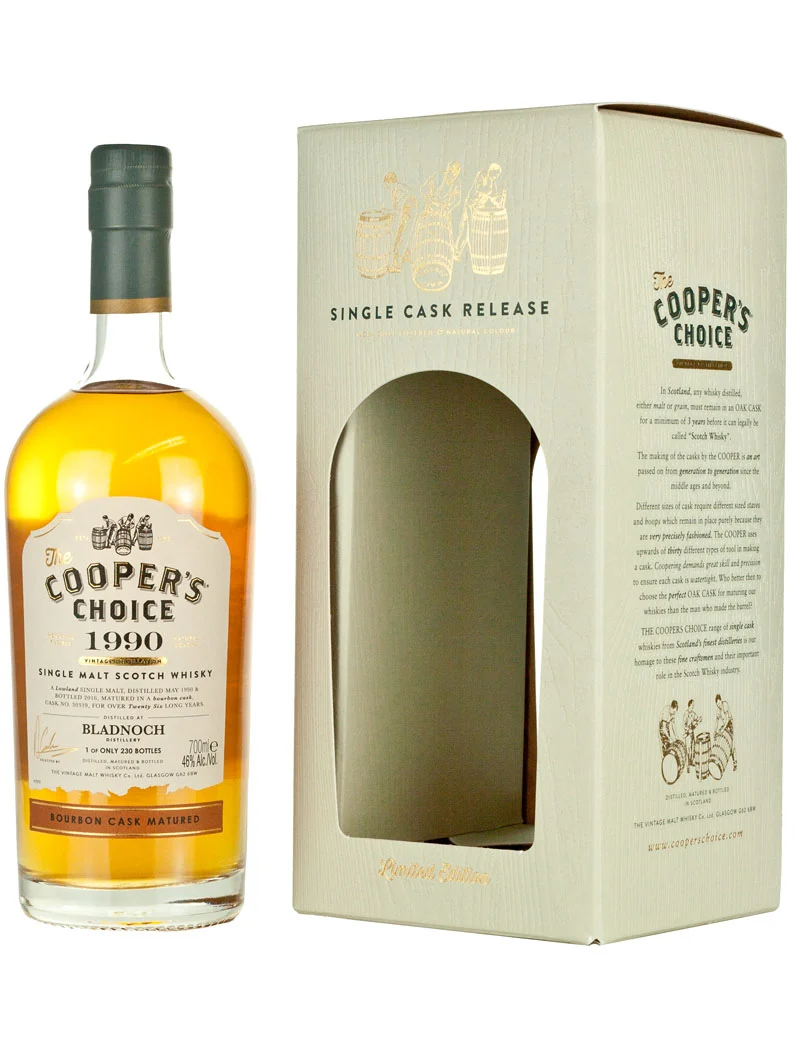 Bladnoch 26 Year Old 1990 Coopers Choice