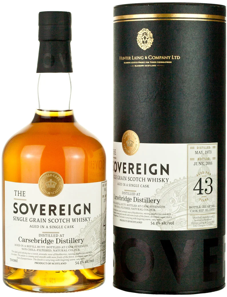 Carsebridge 43 Year Old 1973 Sovereign
