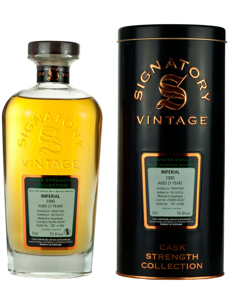 Imperial 21 Year Old 1995 Signatory