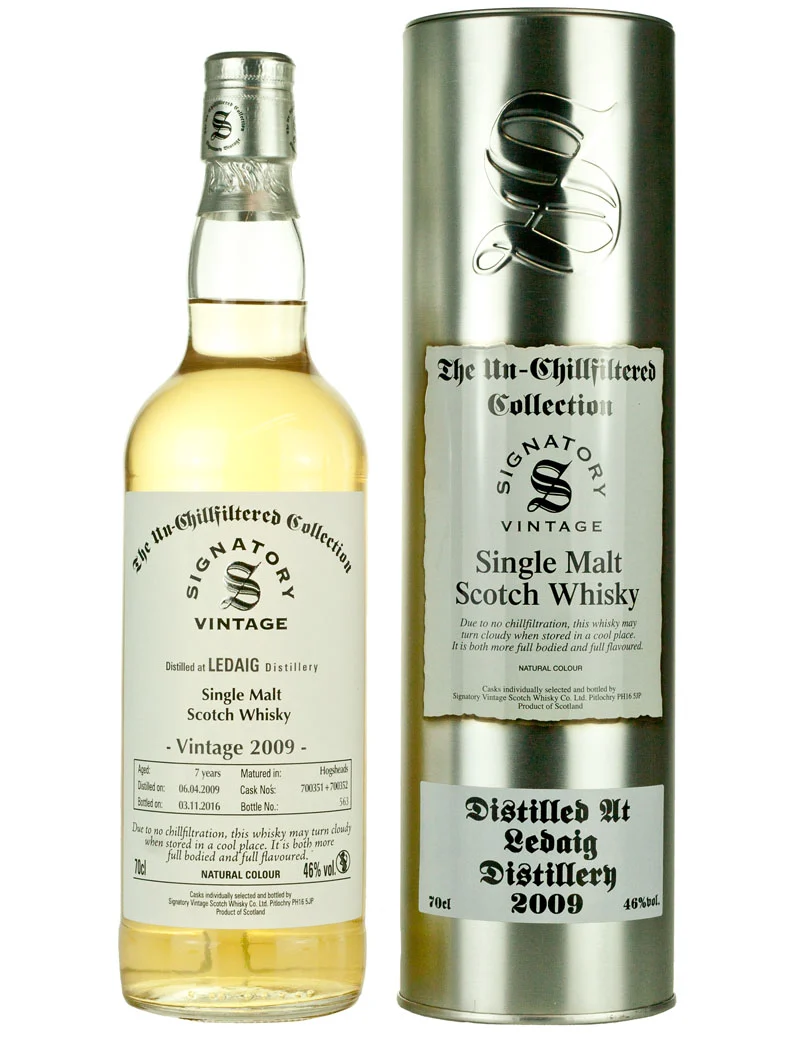 Ledaig (Tobermory) 7 Year Old 2009 Un-Chillfiltered