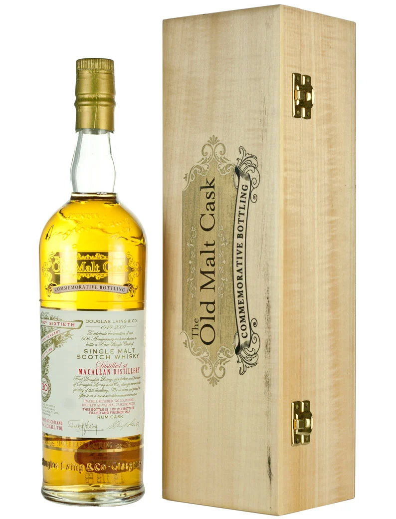 Macallan 30 Year Old 1978 Douglas Laing 60th Anniversary