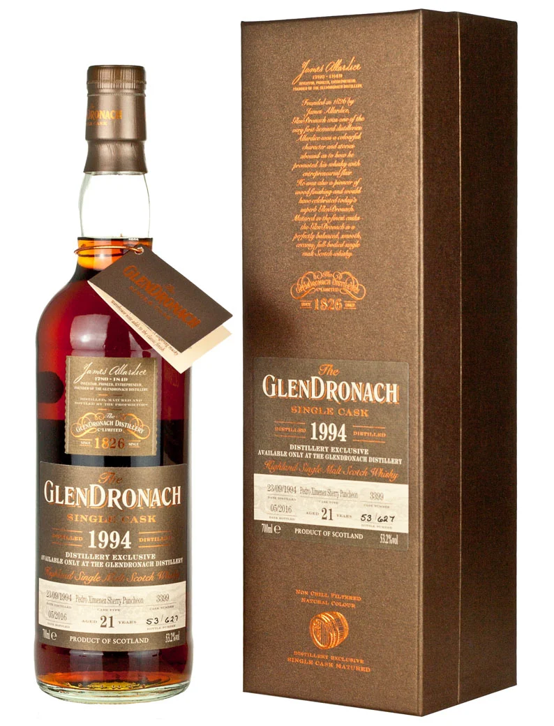 Glendronach 21 Year Old 1994 Distillery Exclusive