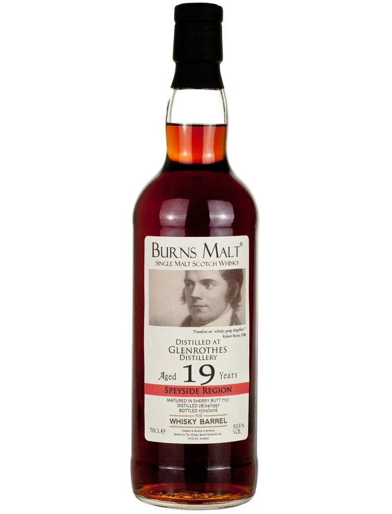 Glenrothes 19 Year Old 1997 Burns Malt