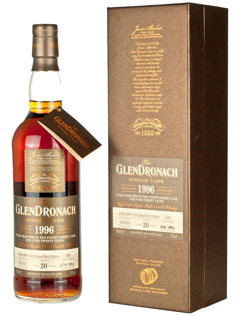 Glendronach 20 Year Old 1996 Batch 14