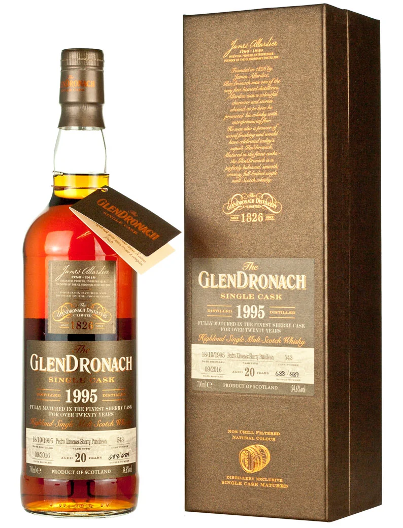 Glendronach 20 Year Old 1995 Batch 14