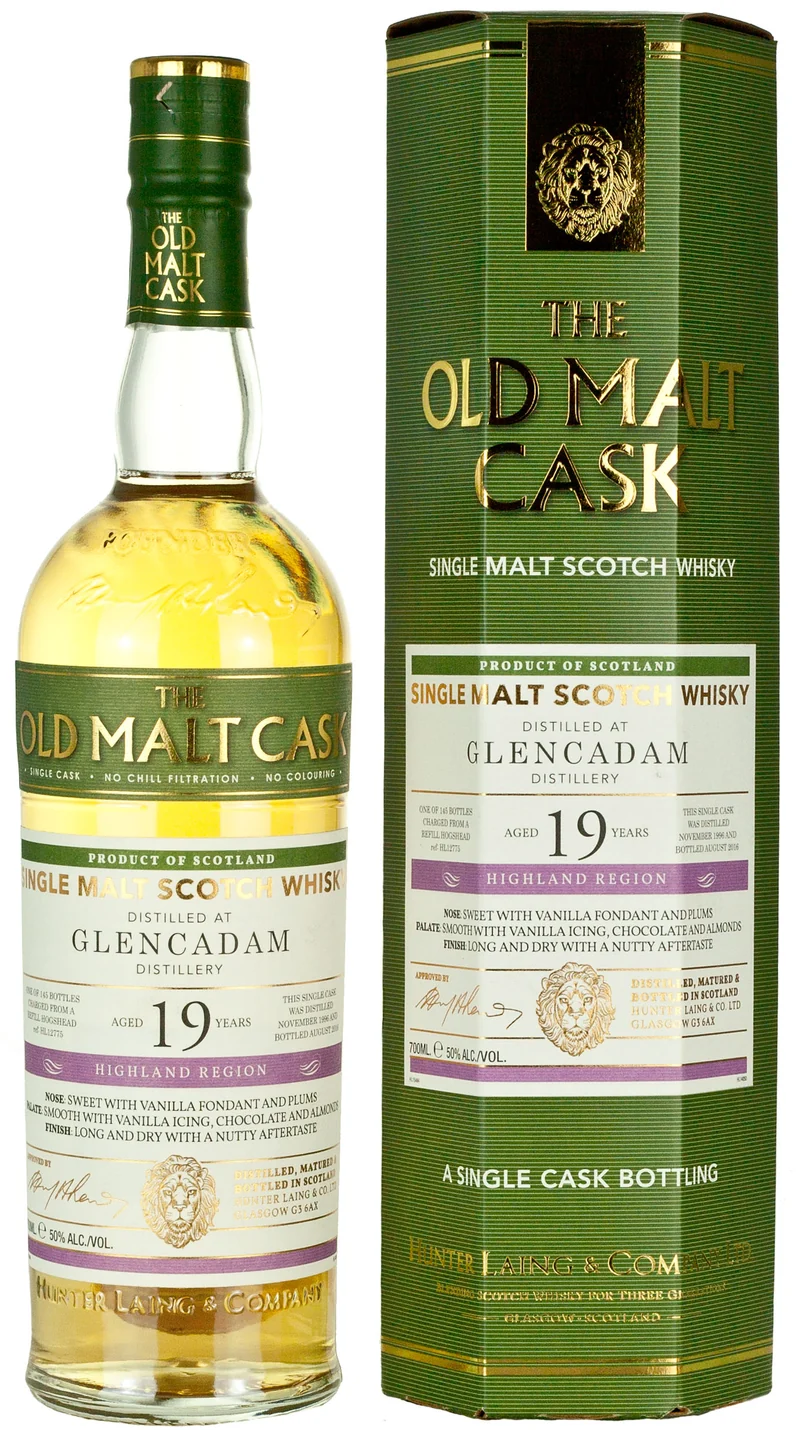 Glencadam 19 Year Old 1996 Old Malt Cask