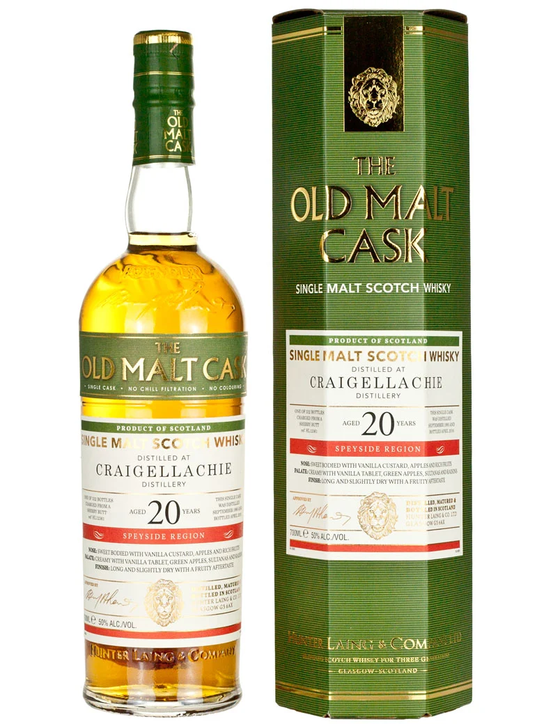Craigellachie 20 Year Old 1995 Old Malt Cask