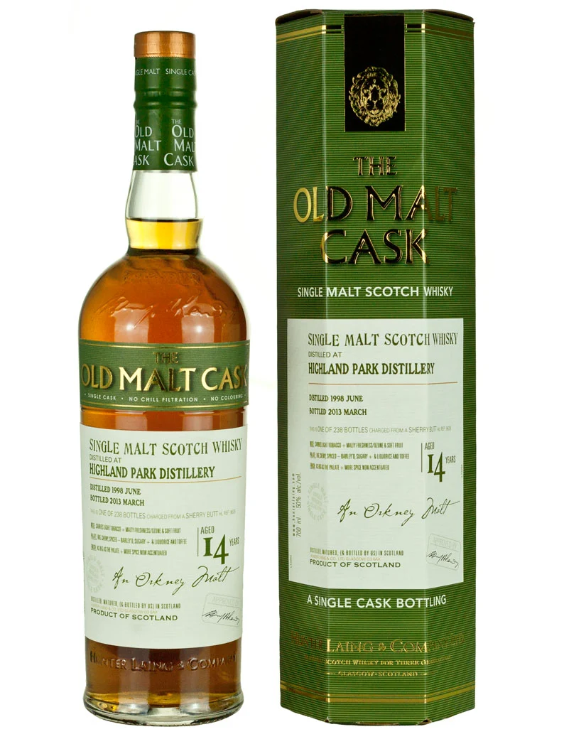 Highland Park 14 Year Old 1998 Old Malt Cask
