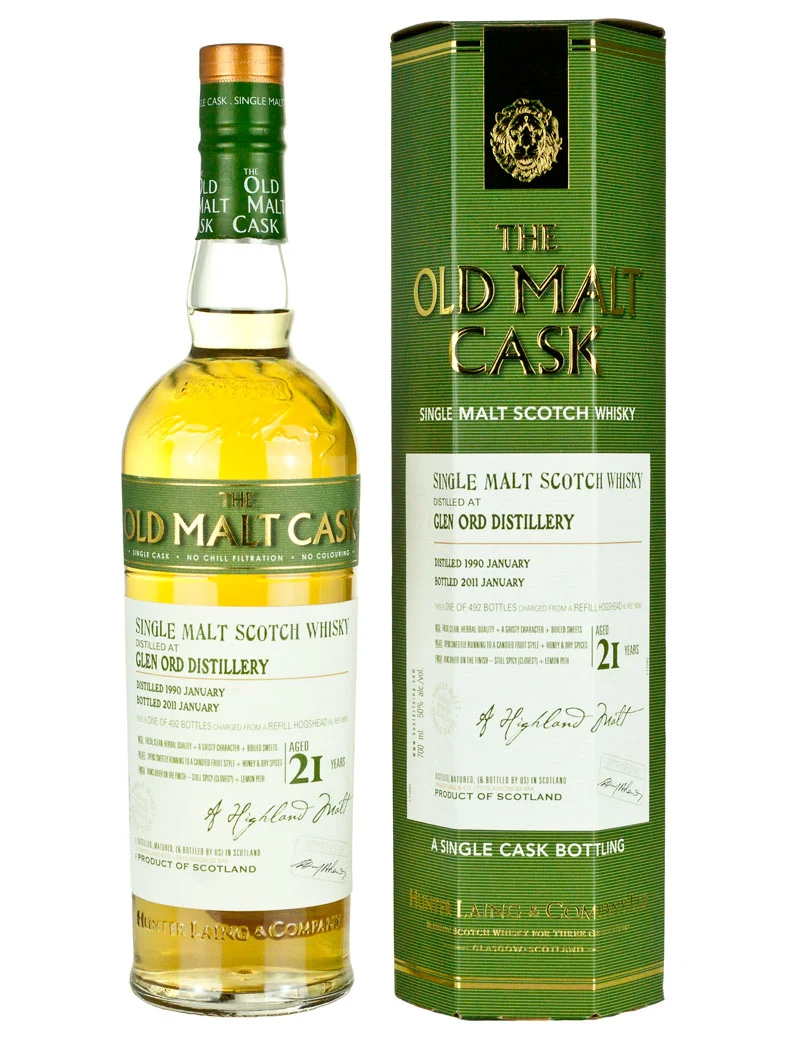 Glen Ord 21 Year Old 1990 Old Malt Cask