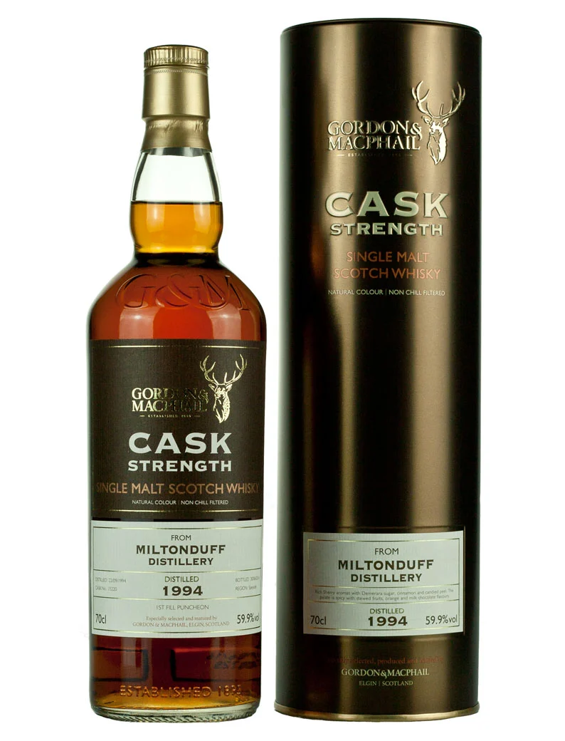 Miltonduff 21 Year Old 1994 Cask Strength