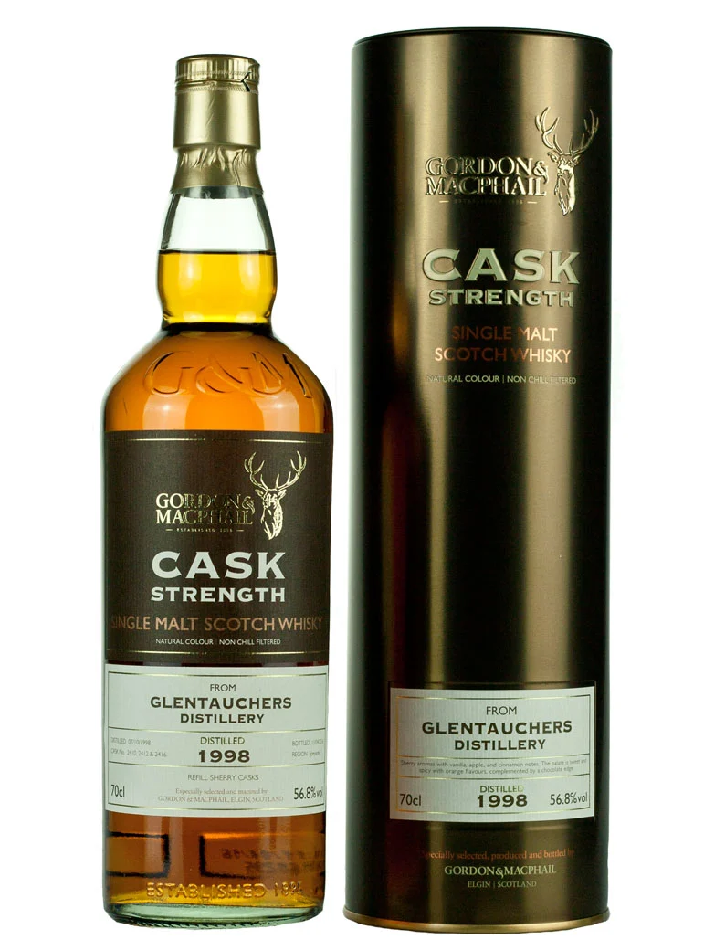 Glentauchers 17 Year Old 1998 Cask Strength