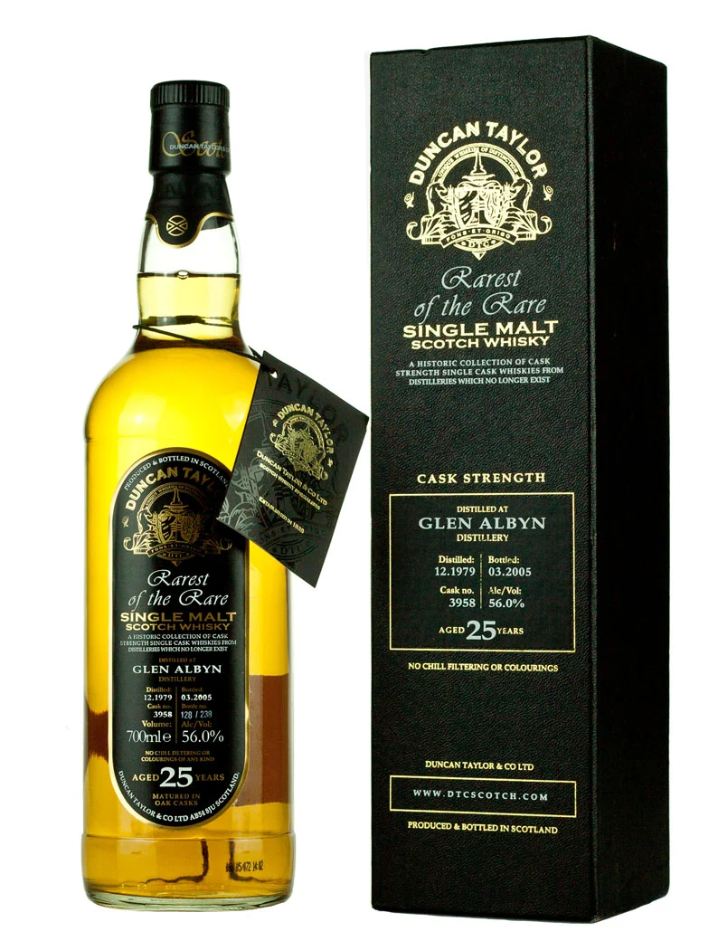 Glen Albyn 25 Year Old 1979 Rarest of the Rare
