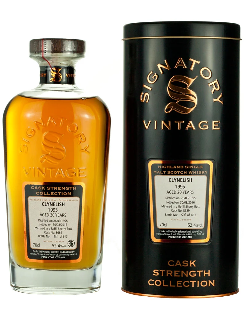 Clynelish 20 Year Old 1995 Signatory