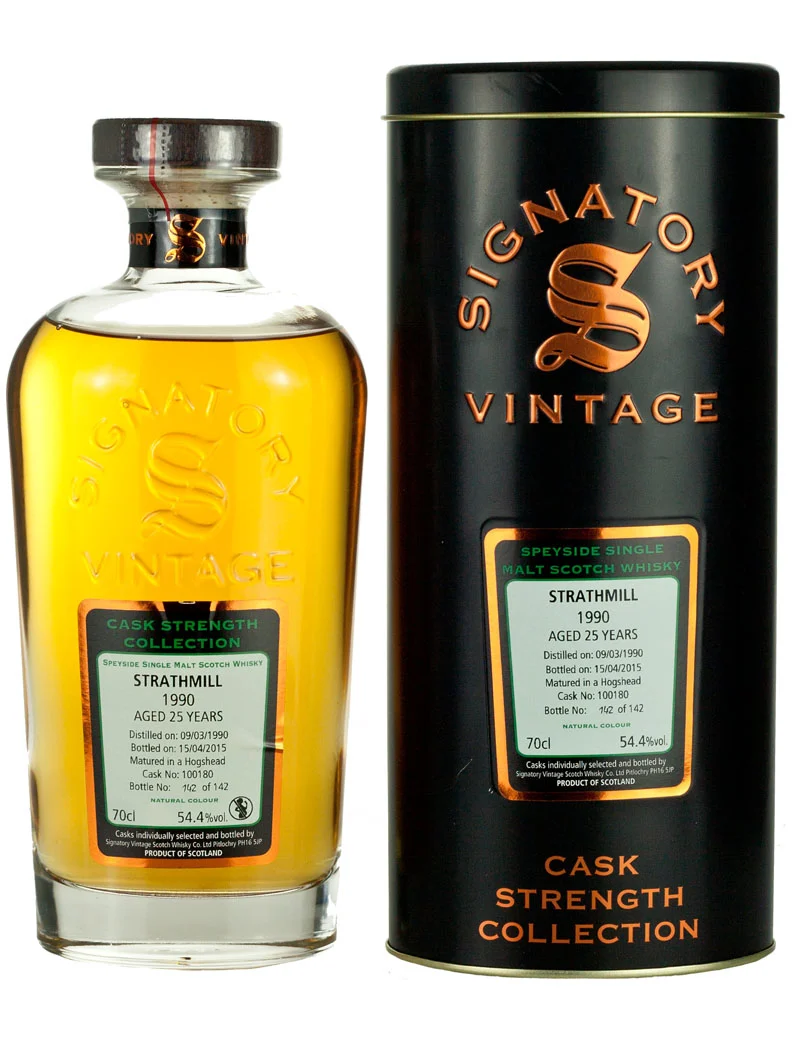 Strathmill 25 Year Old 1990 Signatory