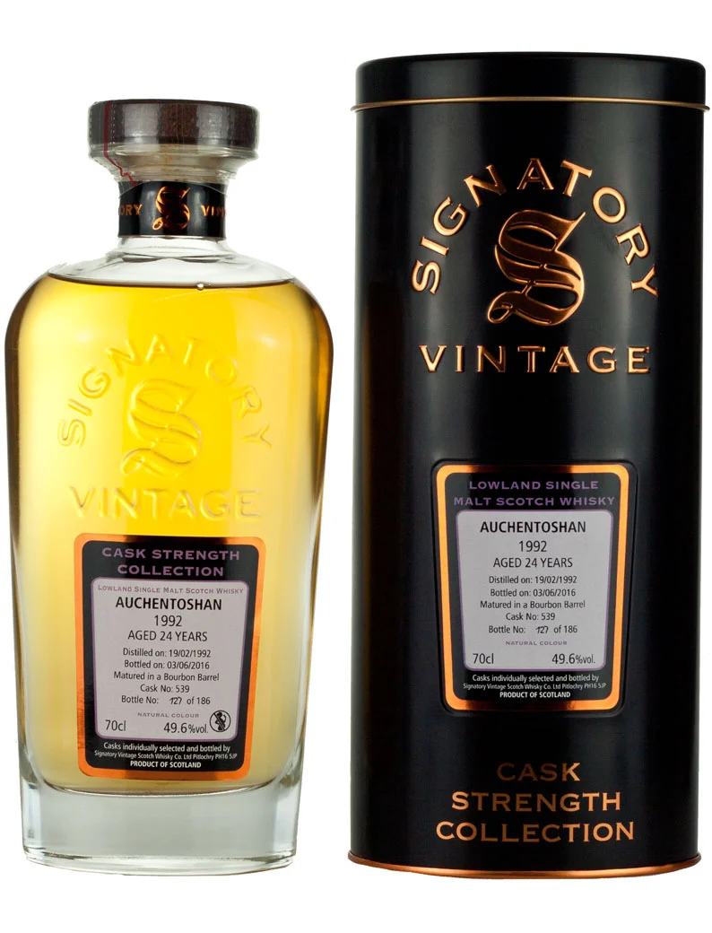 Auchentoshan 24 Year Old 1992 Signatory