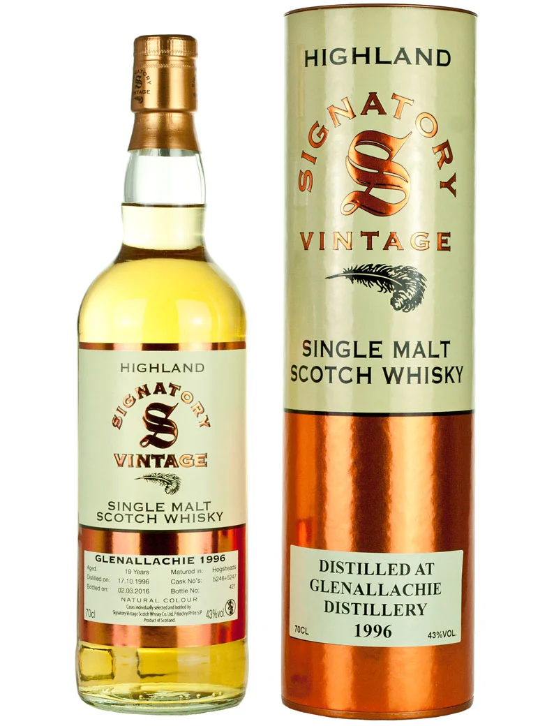 Glenallachie 19 Year Old 1996 Signatory