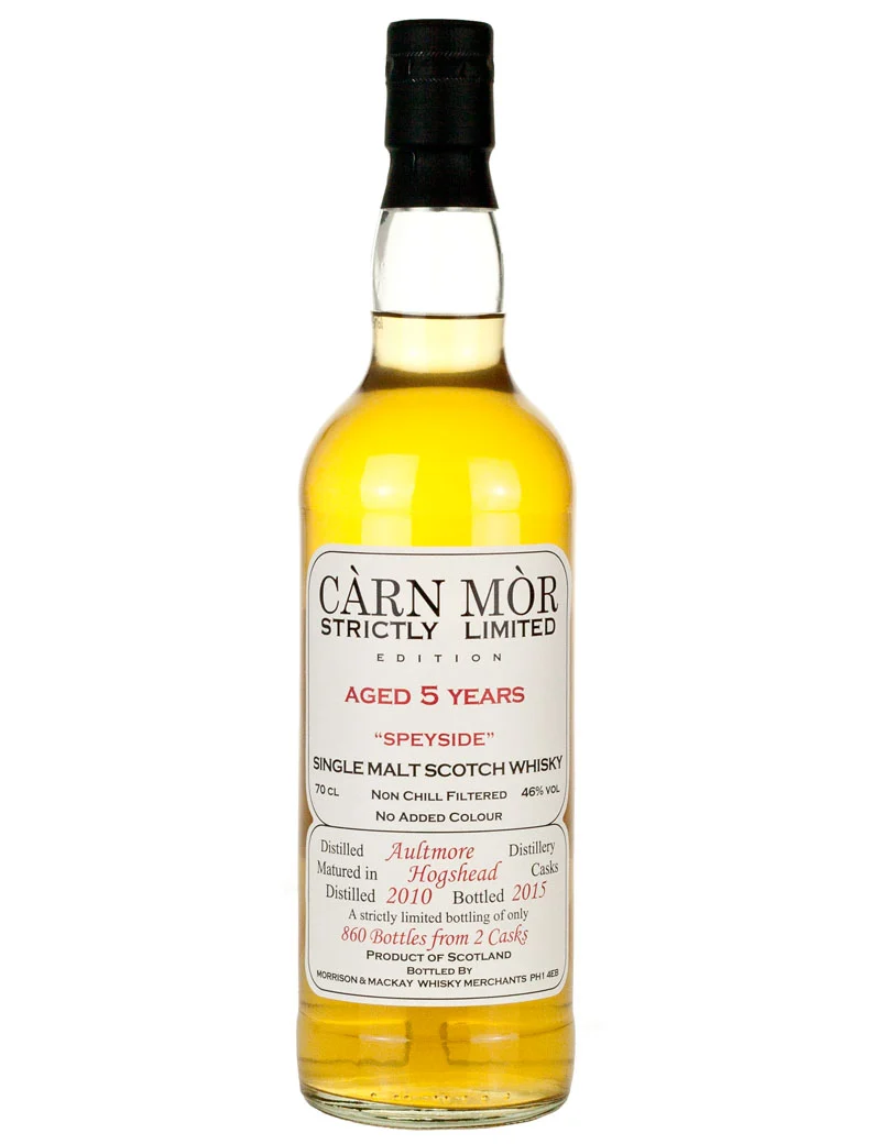 Aultmore 5 Year Old 2010 Carn Mor Strictly